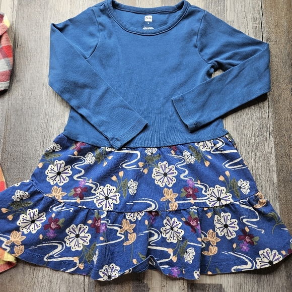 Tea Collection Girl's Size 3 Dresses Lot Od 2 - Picture 4 of 7